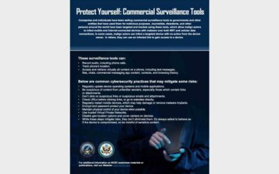 US Government Advice to Counteract Commercial Spyware