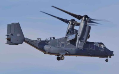 Bell Completes First V-22 Nacelle Improvement Modification