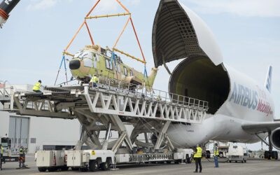 El icónico súpertransportador Beluga de Airbus, preparado para atender la demanda mundial de carga de gran tamaño