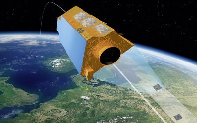 El satélite de observación de la Tierra construido por Airbus (SARah-1) listo para su lanzamiento