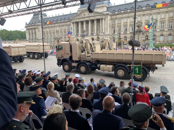 Belgian Army Showcases New Tatra Logistics Vehicles