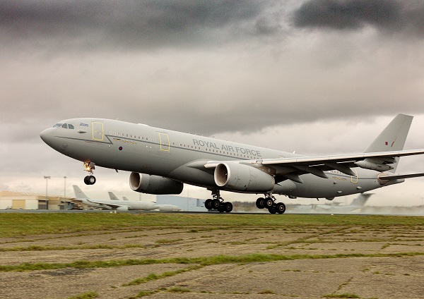 RAF Voyager Flies on Sustainable Fuel