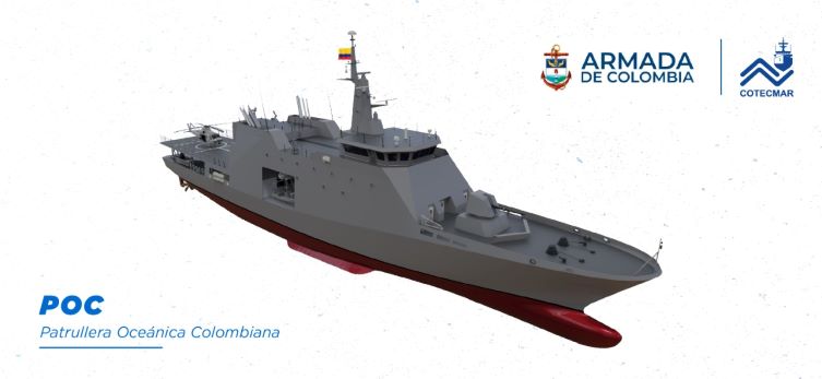 Colombia Orders OPV and Logistics Vessel