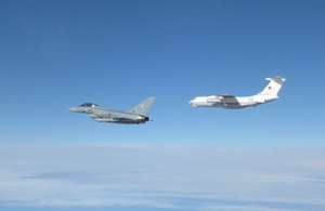 Joint British-German Interception of Russian Aircraft in Baltic