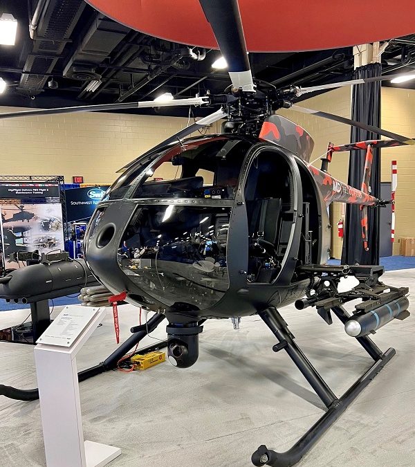 Quad A 2023: MD Helicopters Highlights Cayuse Warrior Plus