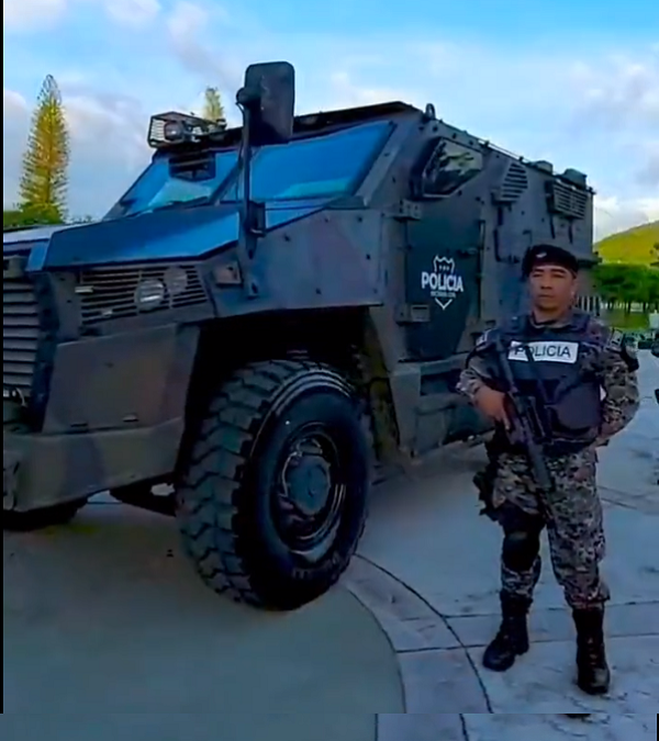 Blindados BMC Vuran turcos para el Ejército y la Policía de El Salvador
