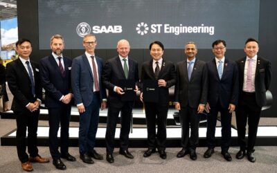 Saab and ST Engineering agree to strengthen collaboration in radar, air system integration and unmanned systems