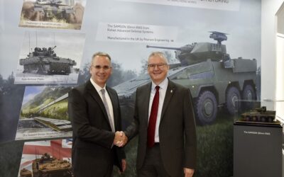 Pearson Engineering awarded by KNDS for UK BOXER and by RAFAEL for SAMSON 30mm Remote Weapon Station (RWS)