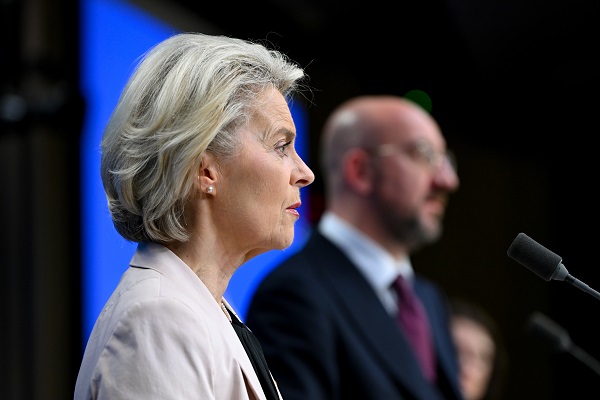 EU leaders call for “humanitarian corridors and pause” in Gaza