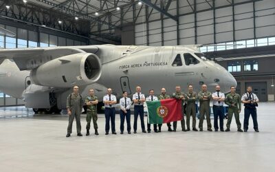 First KC-390 Millennium with NATO standard equipment enters into service with Portuguese Air Force