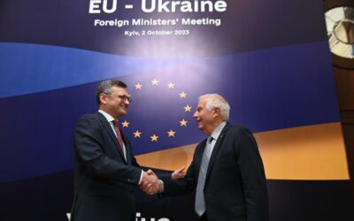 EU Foreign affairs ministers in Kyiv discuss the way forward on Ukraine
