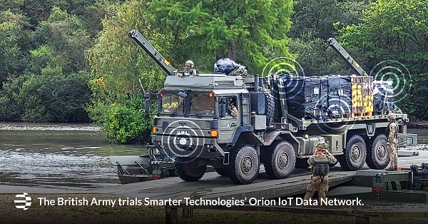 British Army tests Smarter Technologies’ Orion IoT Data Network on Exercise IRON TITAN 2023