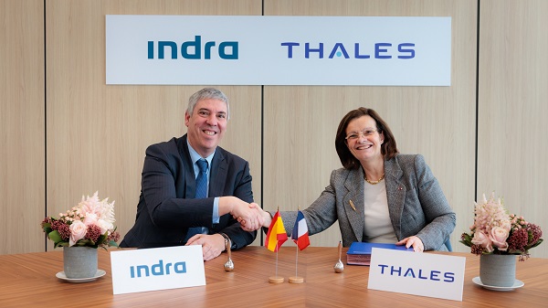 Indra and Thales sign a collaboration agreement to promote the joint development and commercialisation of cutting-edge defence systems