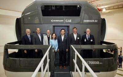 Embraer and CAE inaugurate Asia Pacific’s first E-Jets E2 full flight simulator in Singapore