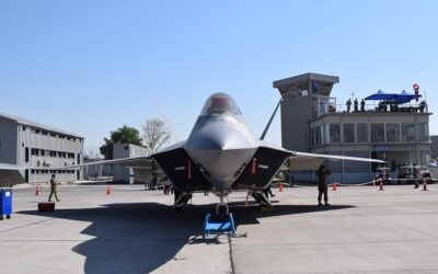 The power and maneuvrability of the F-22 Raptor Demo Team will be part of FIDAE 2024