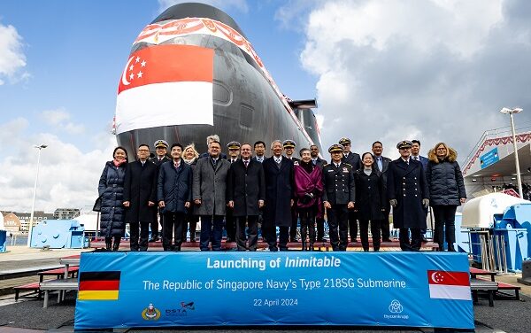 Naming of the fourth submarine for the Republic of Singapore