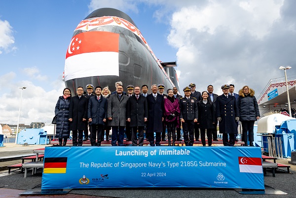 Naming of the fourth submarine for the Republic of Singapore