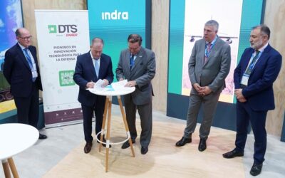 FIDAE 2024: Indra cierra acuerdos con DTS y Aeromac para colaborar en proyectos aeroespaciales y de defensa en Chile