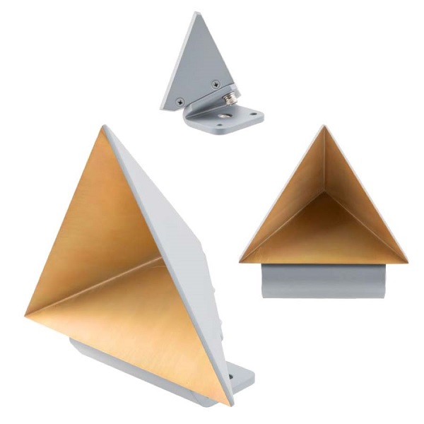 Pasternack’s new trihedral corner reflectors enhance radar and antenna testing accuracy