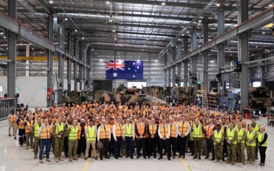 Australian Prime Minister Anthony Albanese inspects largest defence export capability