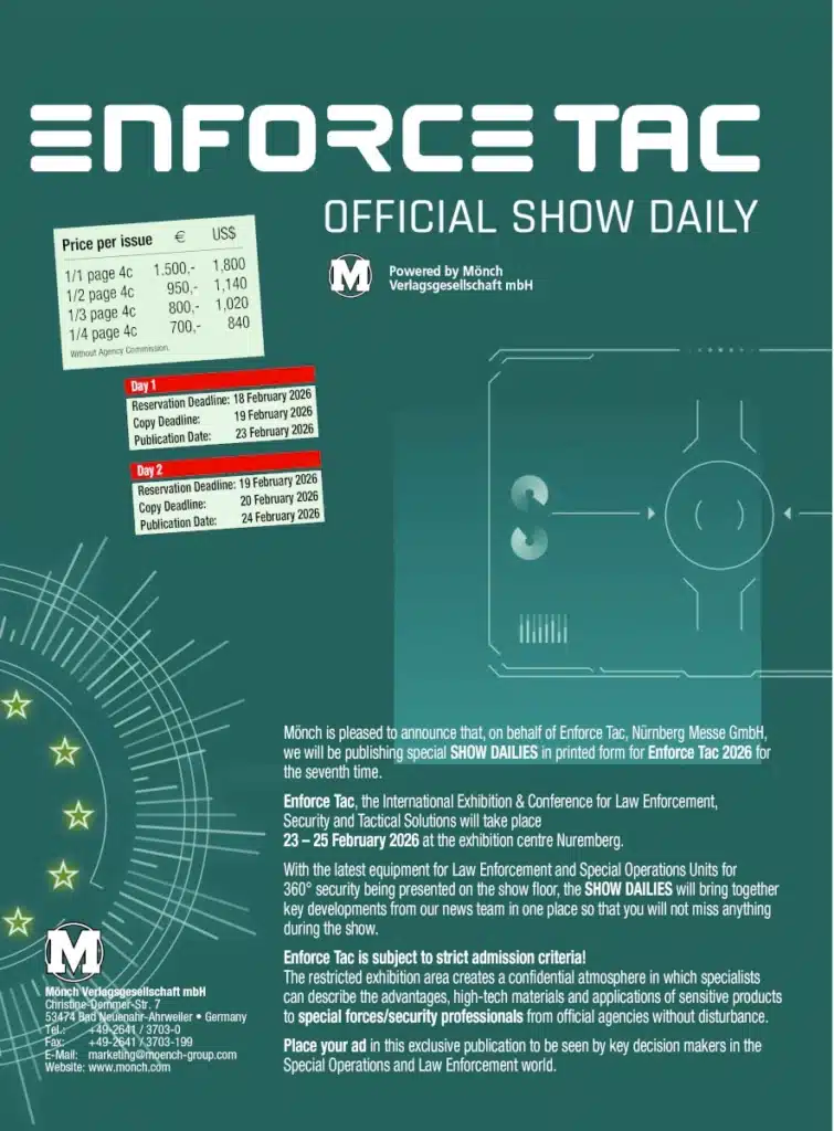 Enforce Tac 2026 - Show Daily Flyer
